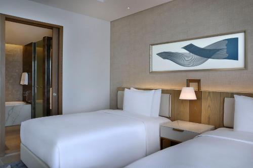 Double Room with Two Double Beds room in Hilton AbuDhabi Yas Island
