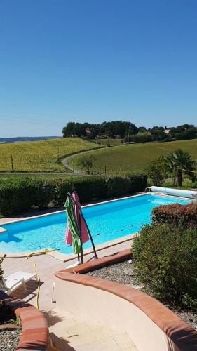 Villa au calme avec vue gîte à louer Colayrac-Saint-Cirq