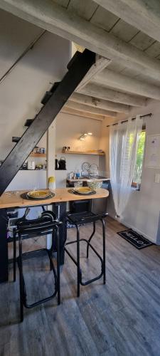 مطبخ, La petite maison en champagne in Saint-Lye