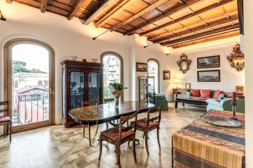 Trastevere Outstanding 4 BR Terraced Apartment, Roma (foto 8)