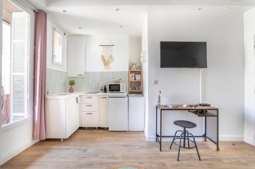 Chez Delphine - Studio tout confort avec terasse sur le Vieux Port centre ville - proche du Panier, Marseille (fotografie 10)