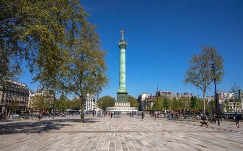 Chambre 2 personnes dans appartement - Pension de famille - Paris