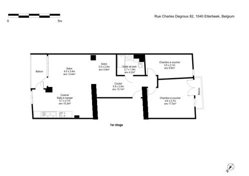 Apartment in Brussels, Degroux by Homenhancement SA, Bruselas (foto 10)