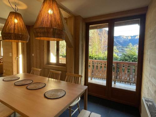 Balcony/terrace, Chalet Yuki in Morzine