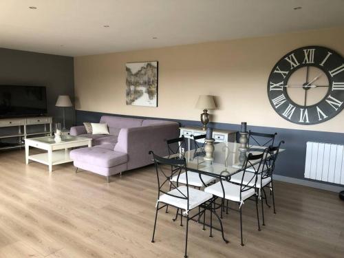 共用Lounge/電視區, L'atelier d'Etretat in 勒蒂勒爾