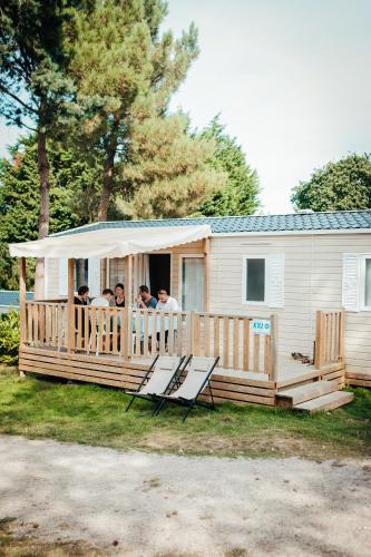 Mobil Home XXL 4 chambres - Camping Les Lacs d'Armagnac