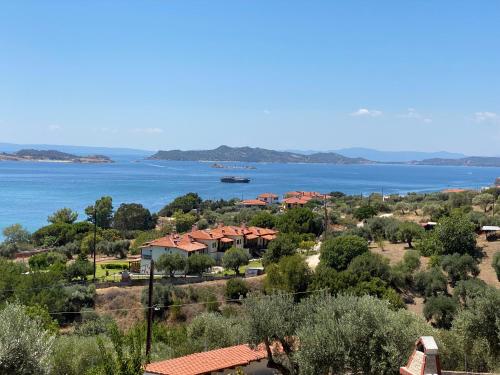 Panorama Drenia chambre d'hôte Thivaḯs