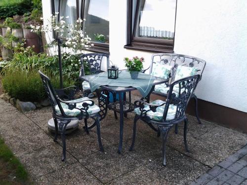 Balcony/terrace, Ferienwohnung Christa Hahn in Birkenau