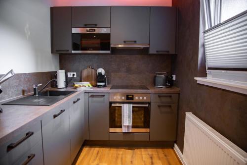 บริการและสิ่งอำนวยความสะดวก, exkl. romantisches SM Apartment Black Rose in กิฟฮอร์น