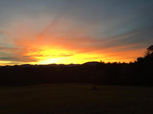Sunset Over The Blue Ridge in Jefferson, USA