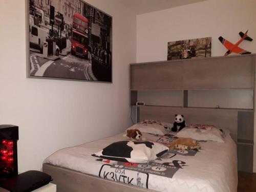 T4/5 avec vue sur les Alpes a 5 minutes de Lyon in La Mulatière