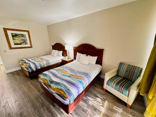 2 double beds