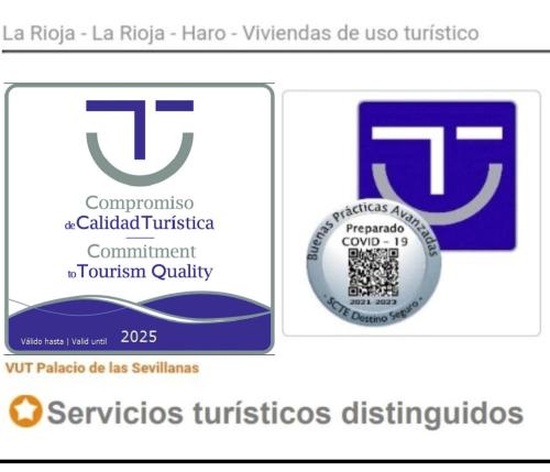  Apartamento Palacio de Las Sevillanas in Haro