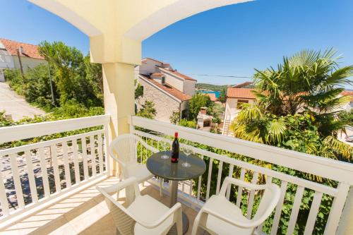 Terraza/balcón, Apartments Pero in Okrug Gornji
