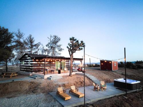 The Invisible Wind Cabin- Joshua Tree Amazing View in Yucca Valley, Vereinigte Staaten von Amerika