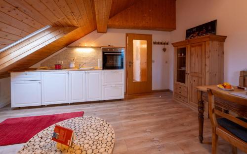 廚房, Ferienwohnung „Rose“ in 韋森費爾登