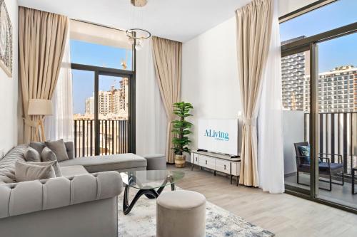 ALiving Stylish 1BR Apartment I Fully Furnished with Balcony I Belgravia Square, JVC, Dubaj