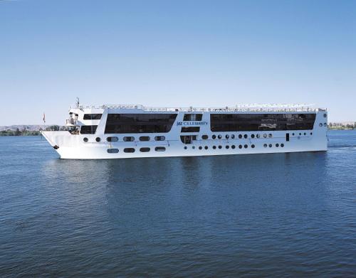 Exterior view of Jaz Celebrity Nile Cruise - Every Saturday from Luxor for 07 & 04 Nights - Every Wednesday From Aswa