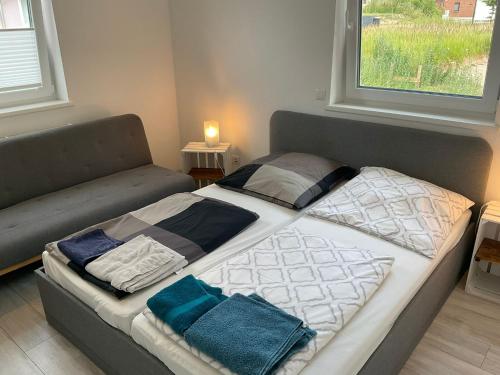 Premium-Doppelferienhaus mit 2 Wohnungen mit Sauna, Whirlpool