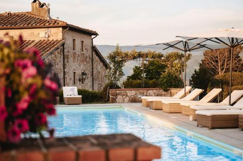 Басейн, Florence Winery AgriResort - Fattoria Lavacchio in Понтефракт