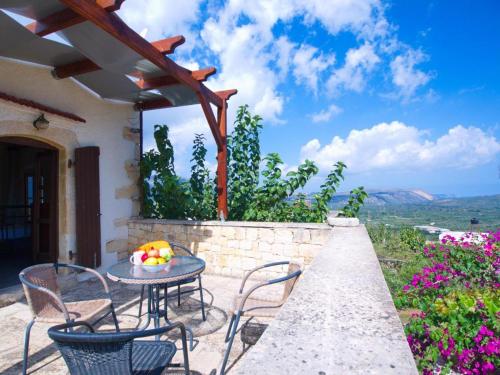 Villa Ovgoro, Provarma, pool, seaview balcony in Keramies