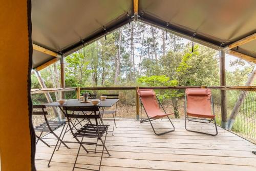 Bivouac nature, Tentes Lodges dans les Cévennes