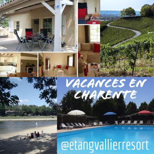 Etang Vallier Resort Brossac - Location saisonnière - Brossac