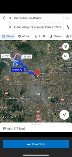 Maison pour Jeux Olympiques 2024 in Cormeilles-en-Parisis