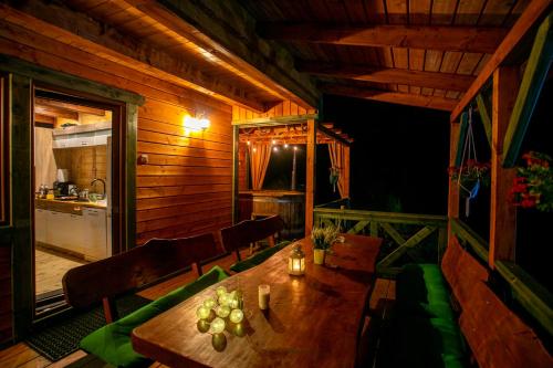 Domek całoroczny z basenem banią sauną bilardem RYSIÓWKA Kaszuby (Domek caloroczny RYSIOWKA na Kaszubach z basenem bania sauna bilardem na wylacznosc - Ostrowite Lesn) in Suleczyno