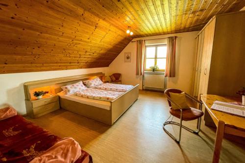 1 double bed, 1 twin bed, 1 sofa bed