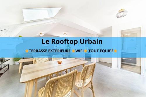 Le Rooftop Charpennes,proche La Doua et Part-Dieu - Location saisonnière - Villeurbanne