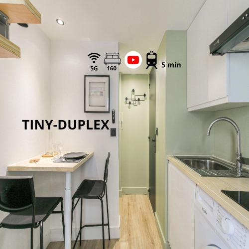 Tiny-duplex, Lyon