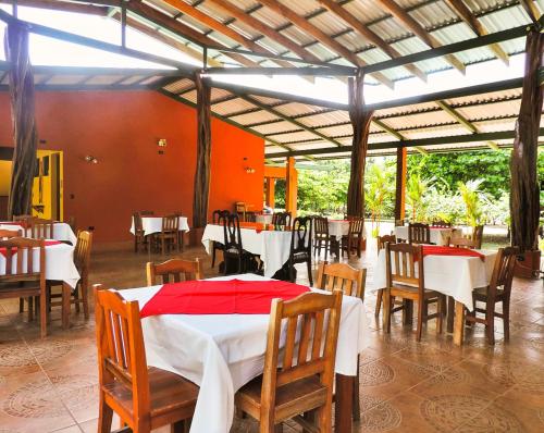 Restorāns, Hotel Hacienda Angeles in Paraiso (Guanacaste)