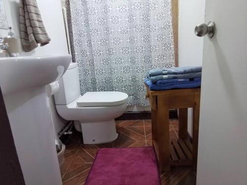 Badezimmer, Departamento Interior 1 Villarrica Céntrico (Departamento Interior 1 Villarrica Centrico) in Villarrica