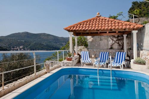 Seaside family friendly house with a swimming pool Stikovica, Dubrovnik - 22179 - Location saisonnière - Štikovica