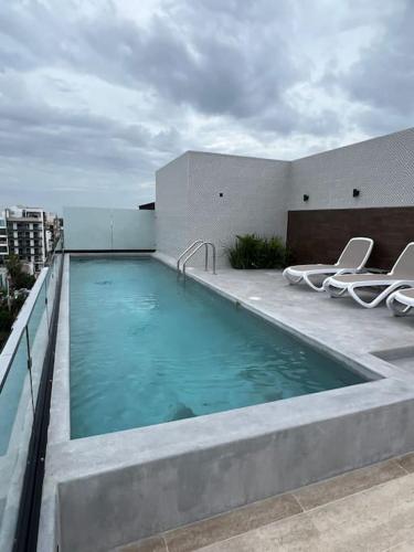 Best modern beach apartament 1BR Ocean view