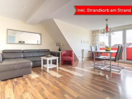 Haus Godewind Ferienwohnung 14 mit Strandkorb in Binz, Deutschland