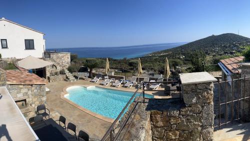 Villa Ghjunchitu - Vue mer et Piscine privée proche de l'ile rousse