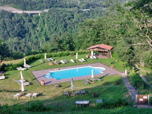 Úszómedence, Agriturismo Ca' de' Magnani in Castiglione dei Pepoli