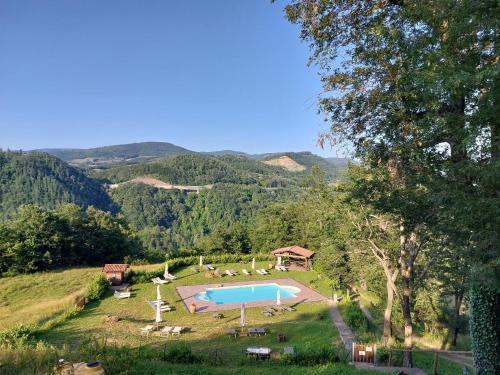 Úszómedence, Agriturismo Ca' de' Magnani in Castiglione dei Pepoli