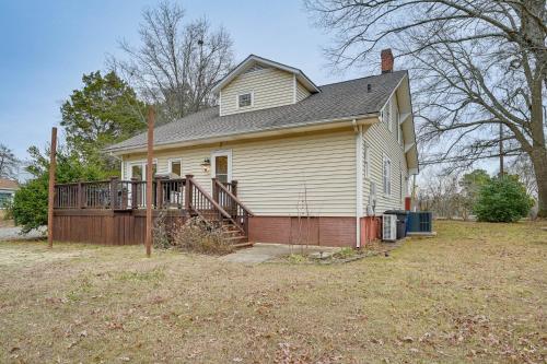 Spacious Salem-Winston Home with Deck!