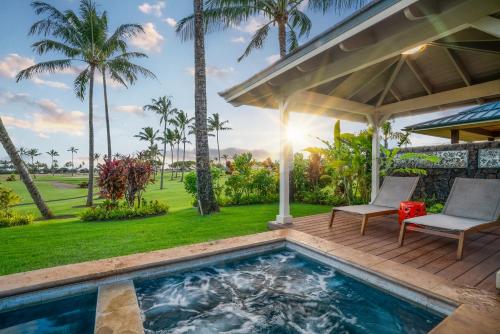 Luxury Ocean View 4 Bedroom Home in Kukuiula- Alekona Kauai