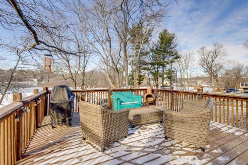 Worcester Home on Indian Lake with Shared Boat Dock!