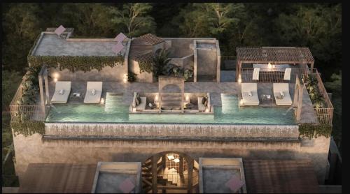 New PH w/private pool. Tulums #1 roofop.200mb wifi - image 4
