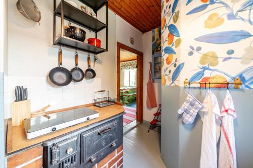 virtuve, Grannys cottage in Korsholm