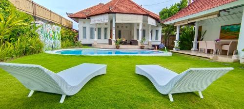 Bali Canggu 3 bdr villa Pool Garden, Long rental