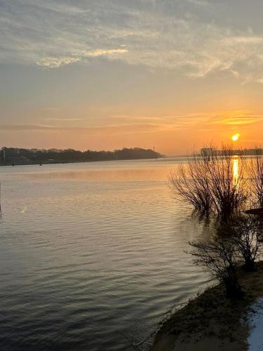 Gästehaus Weserblick am Weser-Sandstrand