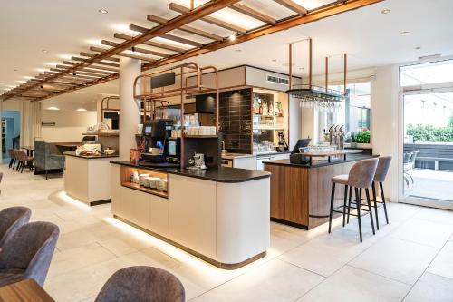 Bar/lounge, Hotel Lokomotive in Linz