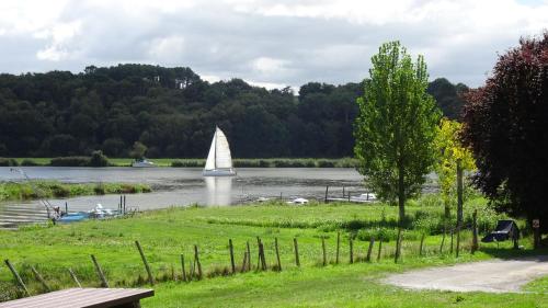 Gite Kerwood sud Morbihan vue sur la Vilaine