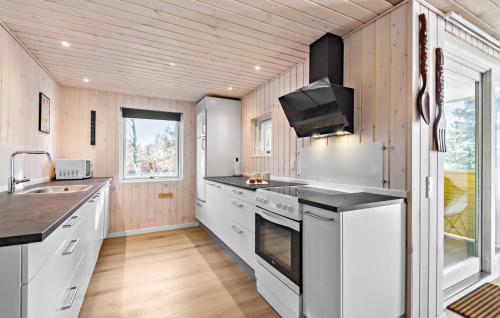 Kitchen, Holiday Home Romo With A Fireplace 334 in Havneby